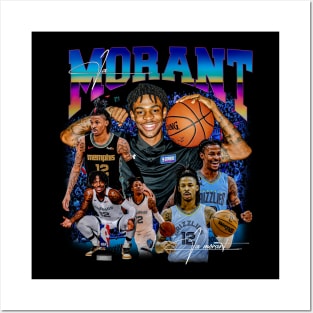 Ja Morant Graphic Tee Posters and Art